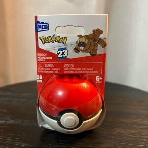 Brand New Mega Construx Pokemon Bidoof Construction Set Series 23 New